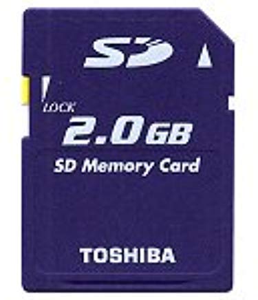 Toshiba 2GB High-Speed Type Secure Digital Memory Card