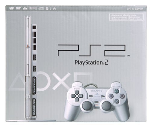 PlayStation 2 Slim Console - Silver