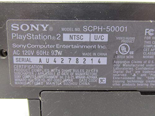 Sony PlayStation 2 Console - Black