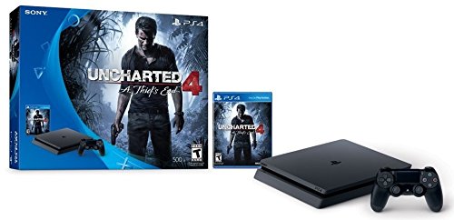 PlayStation 4 Slim 500GB Console - Uncharted 4 Bundle Discontinued