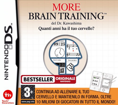 NINTENDO GIOCO DS MORE BRAIN TRAINING