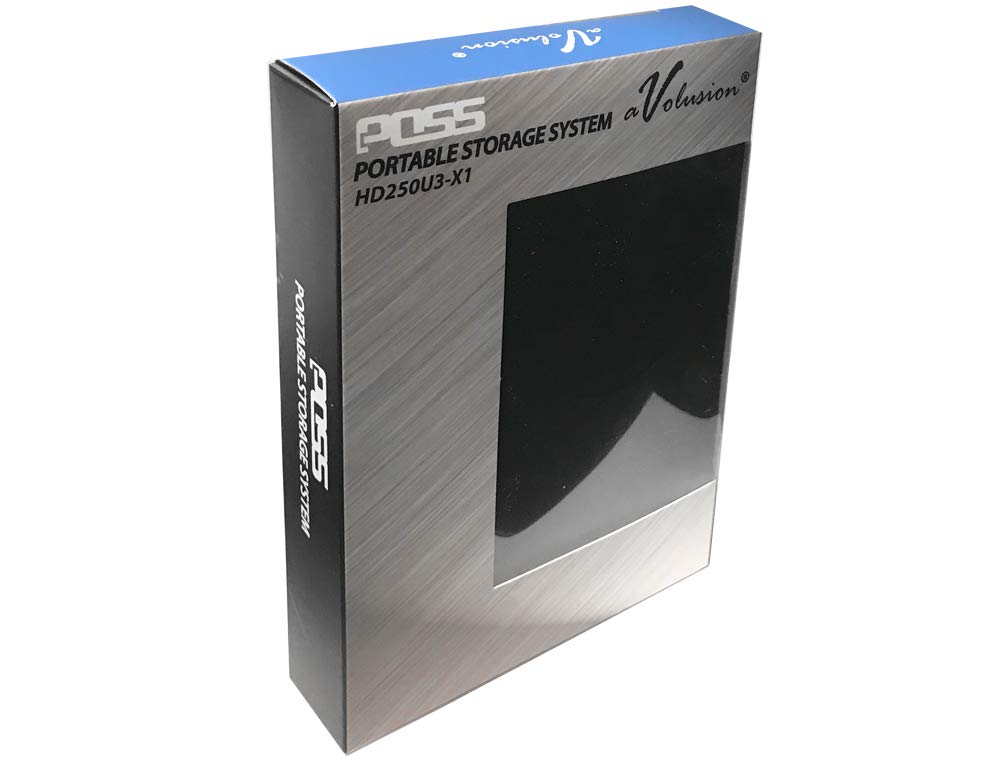 Avolusion 1TB USB 3.0 Portable PS4 External Hard Drive (PS4 Pre-Formatted) HD250U3-X1-1TB-PS - 2 Year Warranty