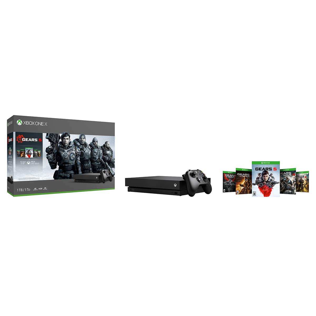 Xbox One X 1TB Console - Gears 5 Bundle [DISCONTINUED]