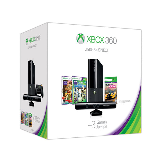 Xbox 360 E 250GB Kinect Holiday Value Bundle