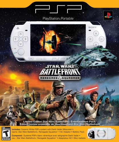 PlayStation Portable Limited Edition Star Wars Battlefront Renegade Squadron Entertainment Pack - Ceramic White