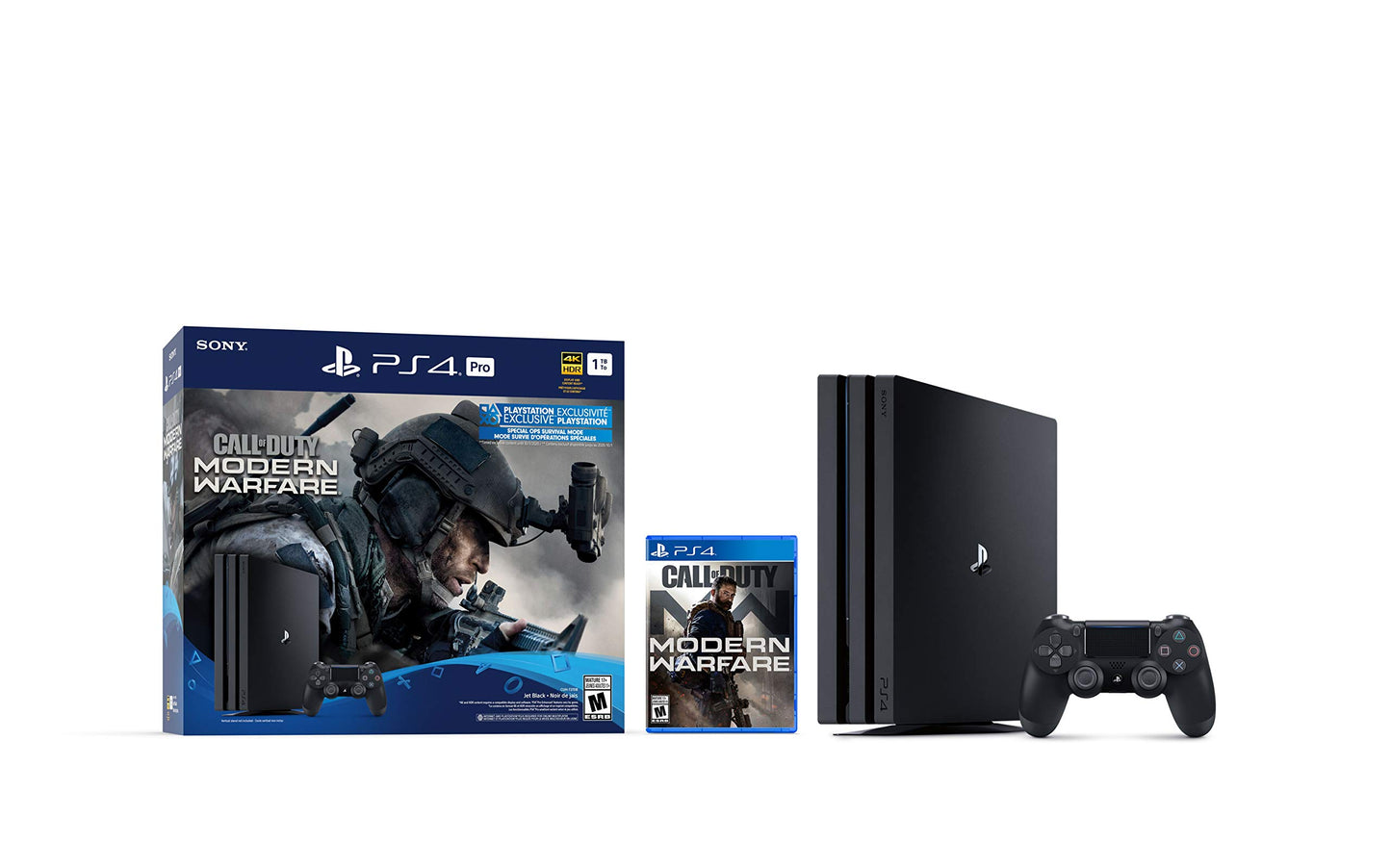 PlayStation 4 Pro 1TB Console - Call of Duty: Modern Warfare Bundle