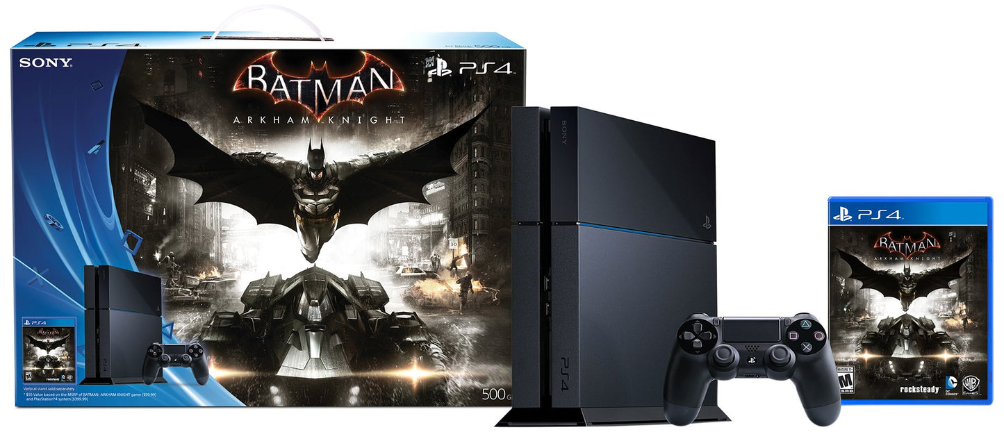 500GB PlayStation 4 Console - Batman Arkham Knight Bundle[Discontinued]