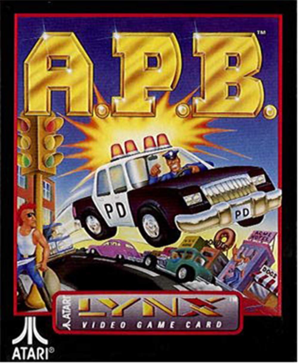 A.P.B. APB Game for Atari Lynx