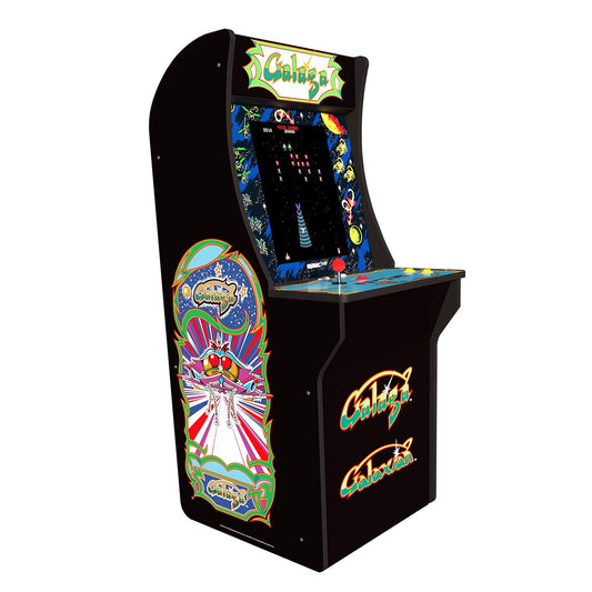 Arcade 1 Up Galaga at Home with Generic Riser - Includes Galaga and Galaxian