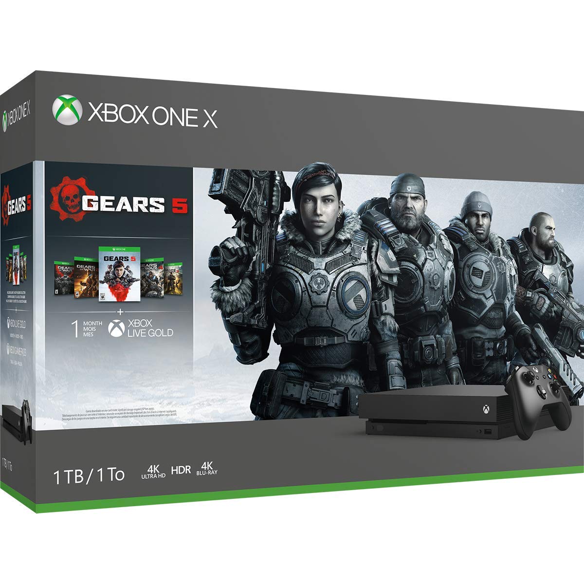 Xbox One X 1TB Console - Gears 5 Bundle [DISCONTINUED]