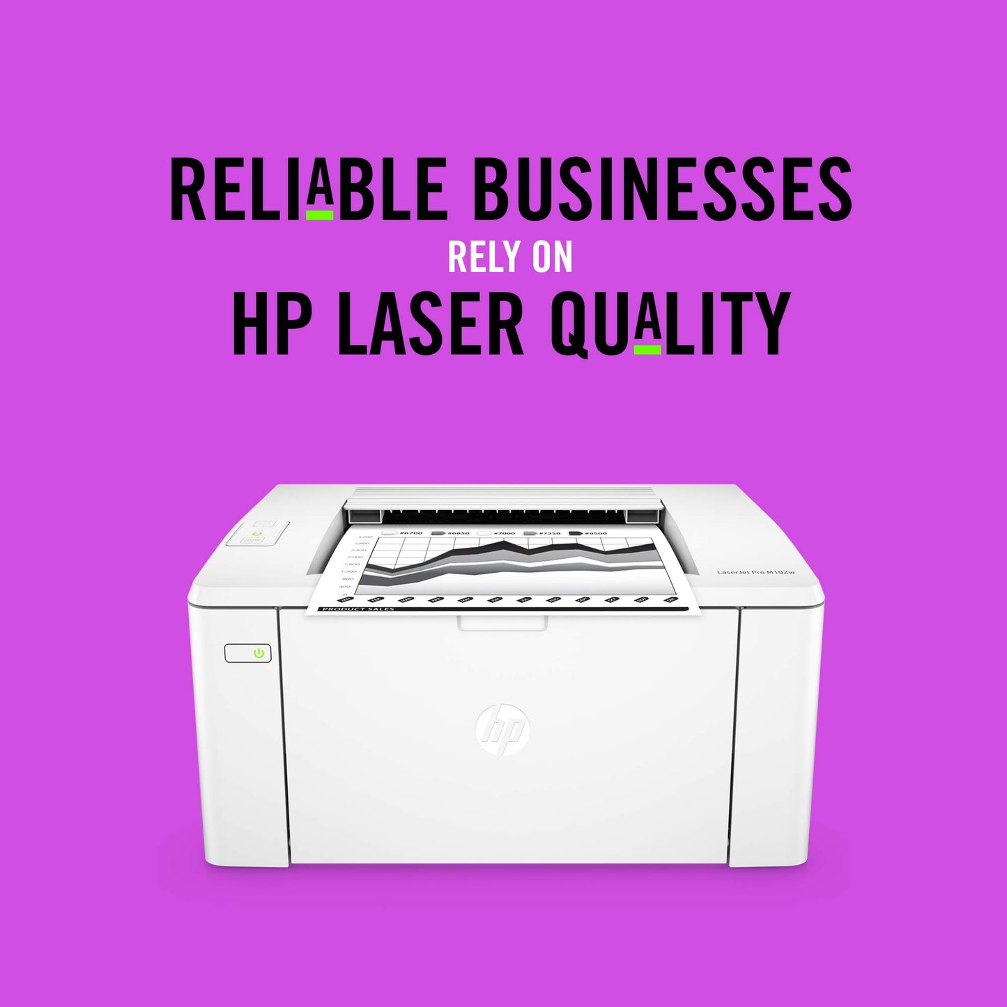 HP LaserJet Pro M102w Wireless Laser Printer, Works with Alexa (G3Q35A). Replaces HP P1102 Laser Printer, White