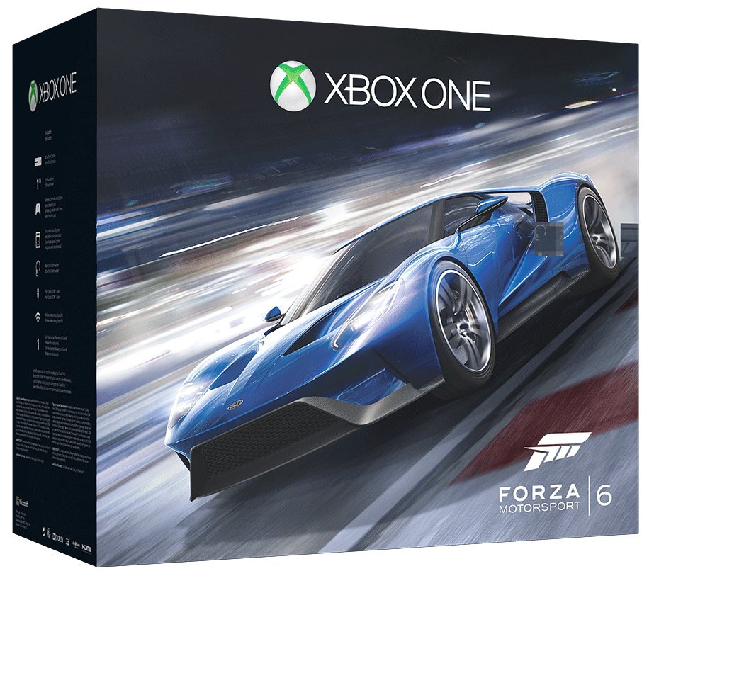 Xbox One 1TB Console - Forza Motorsport 6 Bundle