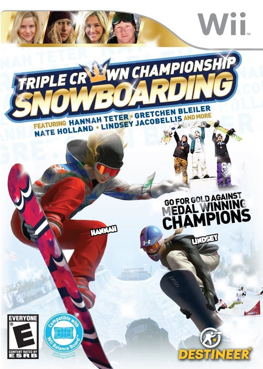 Triple Crown Snowboarding - Nintendo Wii