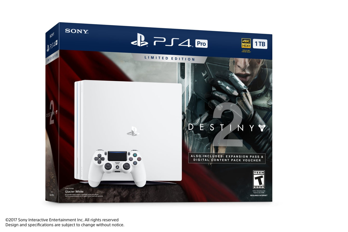 PlayStation 4 Pro 1TB Limited Edition Console - Destiny 2 Bundle [Discontinued]