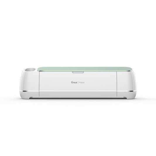 Cricut Maker - Smart Cutting Machine - With 10X Cutting Force, Cuts 300+ Materials, Create 3D Art, Home Decor & More, Bluetooth Connectivity, Compatible with iOS, Android, Windows & Mac, Mint