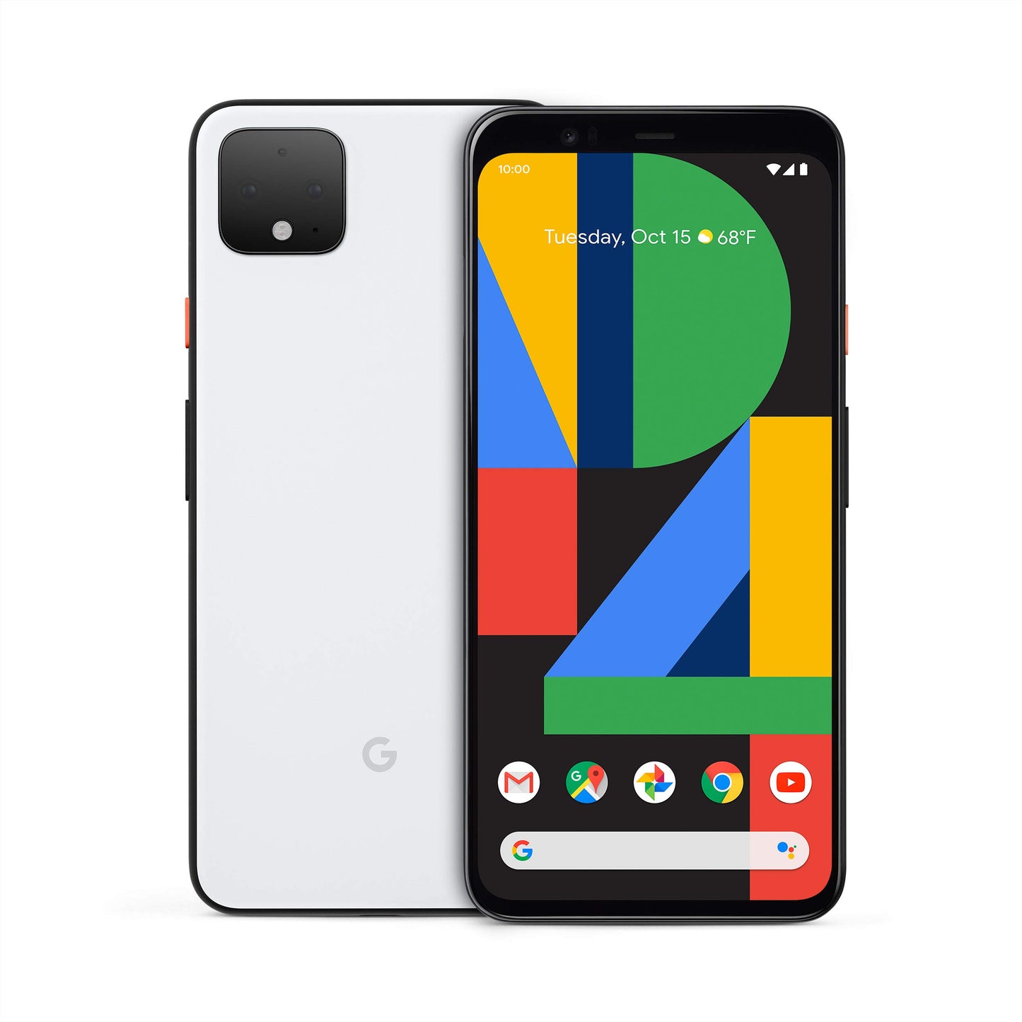 Google Pixel 4 XL (128GB, 6GB) 6.3" IP68 Water Resistant, Snapdragon 855, GSM/CDMA Factory Unlocked (AT&T/T-Mobile/Verizon/Straight Talk) w/Wireless Charging Pad