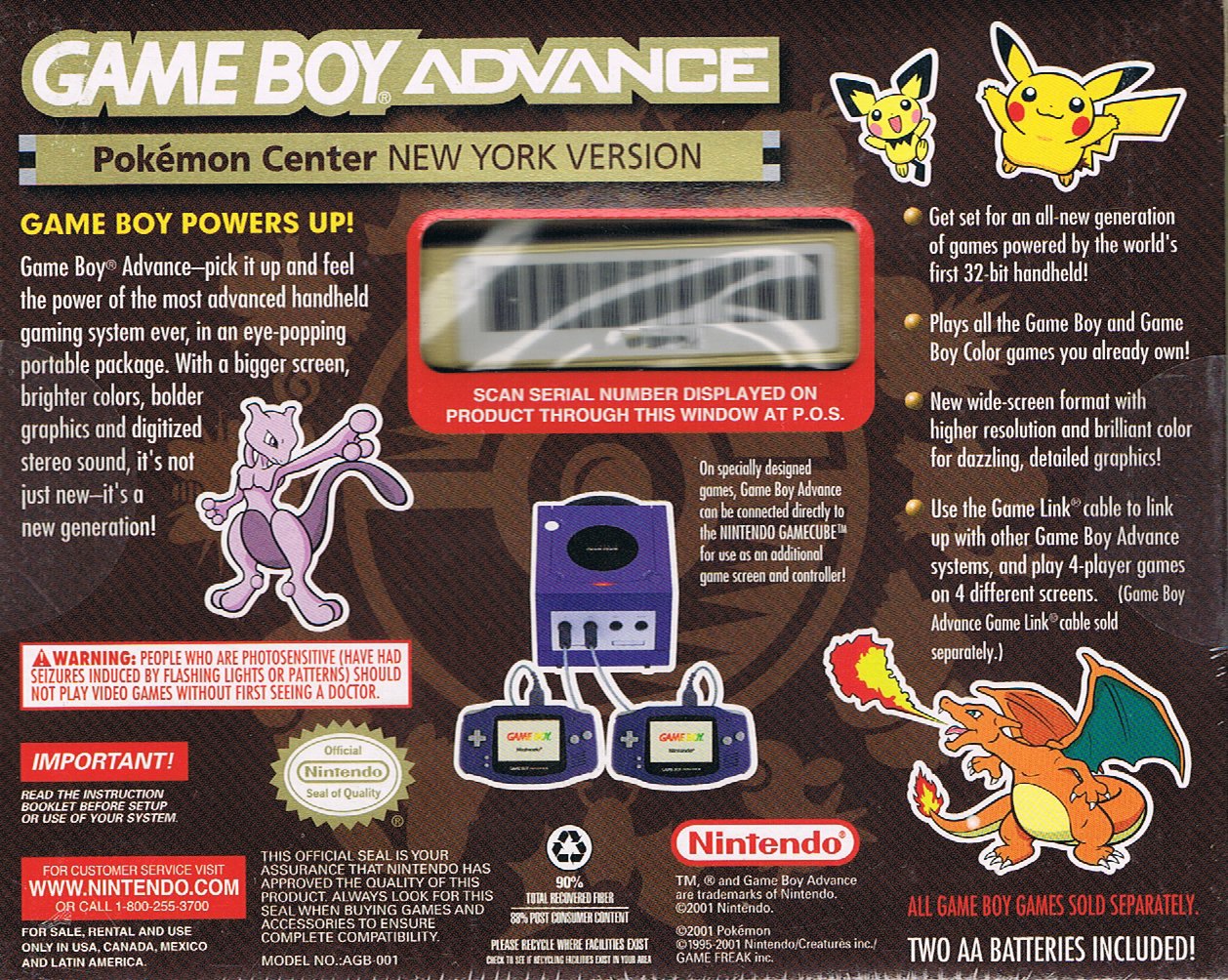 Game Boy Advance, Limited Edition Gold