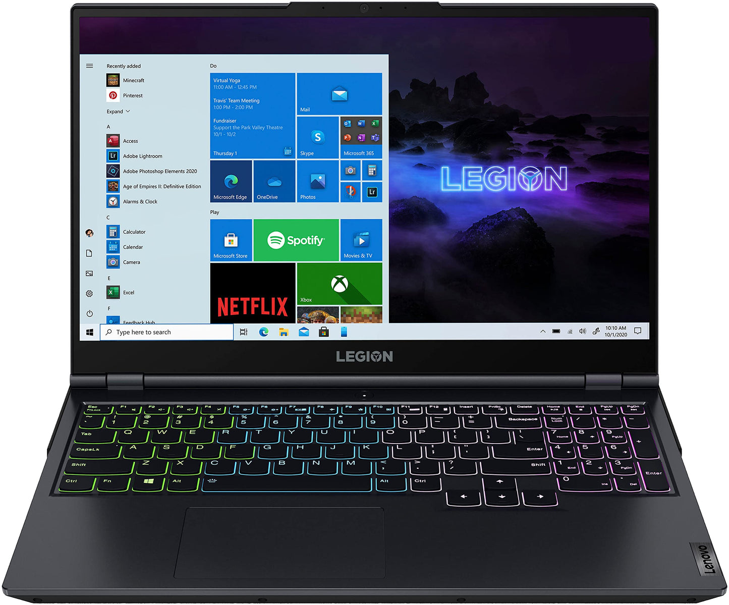 Lenovo Legion 5 15ACH6 Gaming & Business Laptop (AMD Ryzen 7 5800H 8-Core, 15.6" 165Hz Full HD (1920x1080), RTX 3050 Ti, Backlit KB, WiFi, Win 11 Home) with Hub 117833-M2PCIEE1