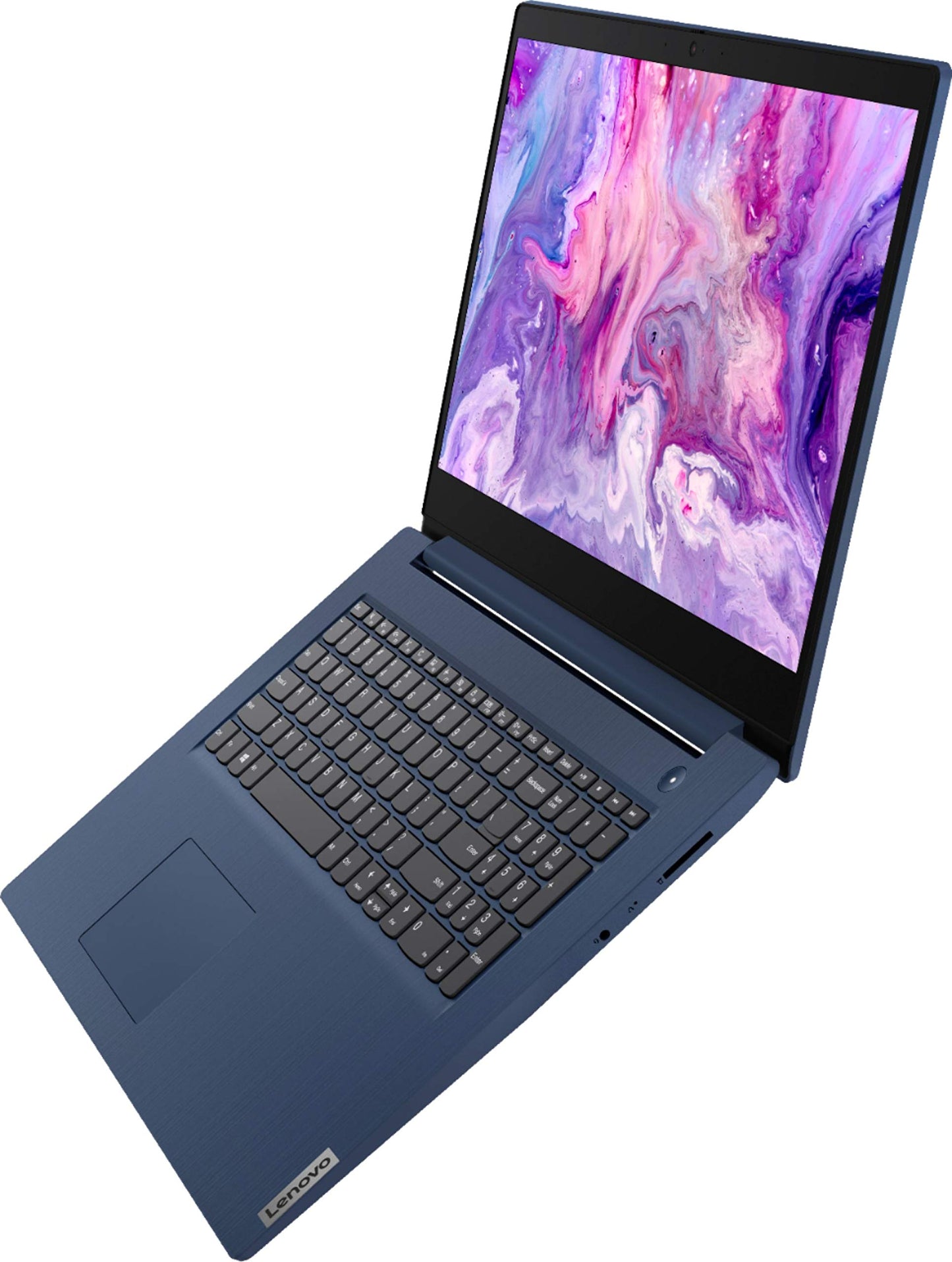 Lenovo IdeaPad 3 17.3" Laptop, 17.3" HD+ (1600 x 900) Display, Intel Core i5-1035G1 Quad Core Processor, 8GB DDR4 RAM, 256GB M.2 SSD, Intel UHD Graphics, Windows 10, Abyss Blue, w/TGCD Accessory