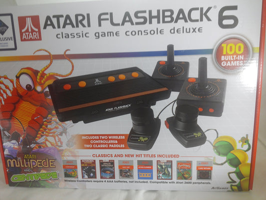 Atari AR2680X Flashback 6 Deluxe Gaming Console