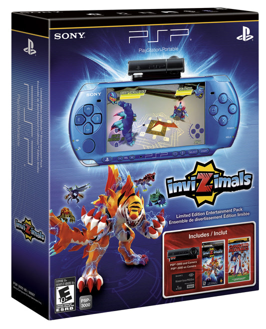 PlayStation Portable Limited Edition InviZimals Entertainment Pack - Vibrant Blue