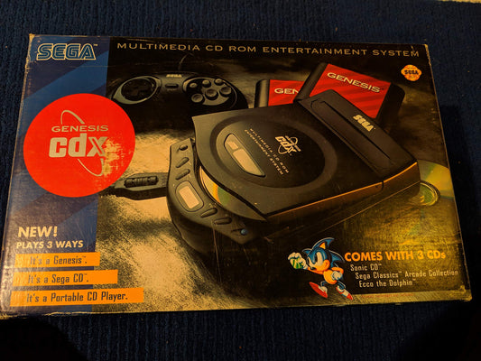 Sega Genesis CDX Multimedia CD-ROM Entertainment System