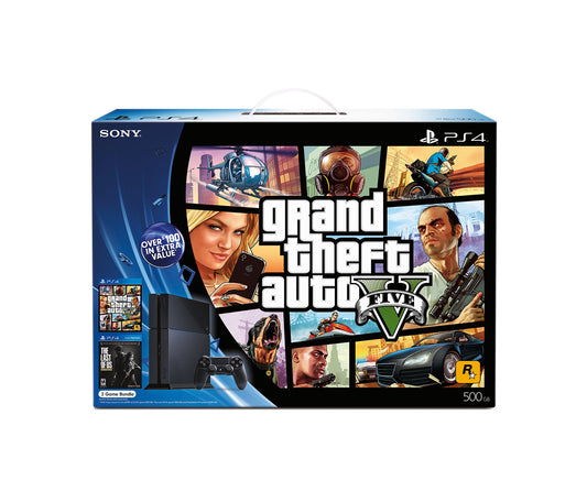 PlayStation 4 Black Friday Bundle - Grand Theft Auto V and The Last of Us Remastered