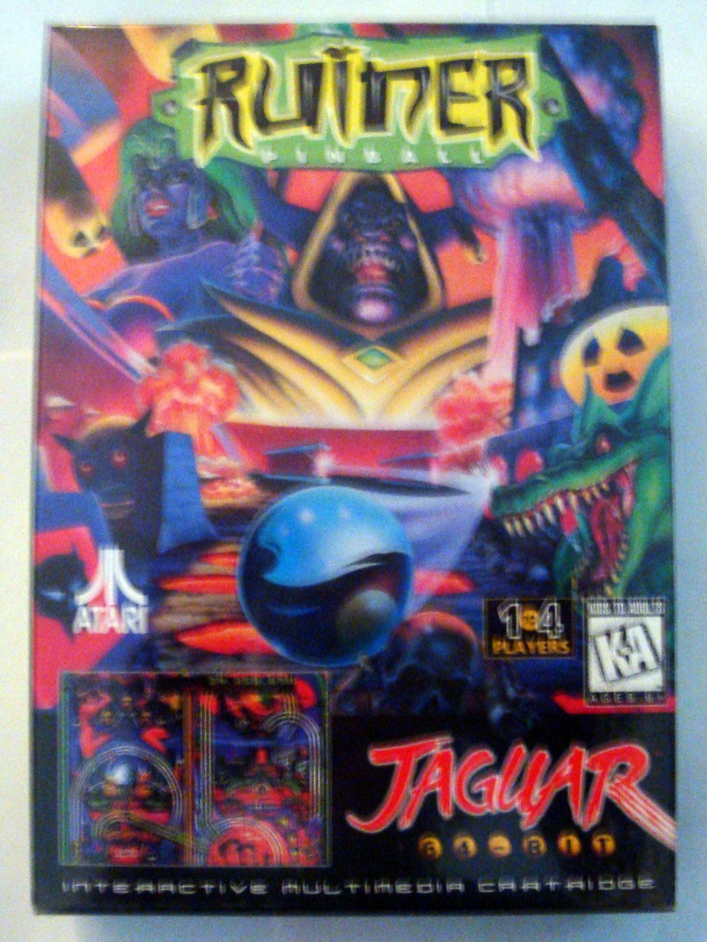 Ruiner Pinball for Atari Jaguar 64 Bit