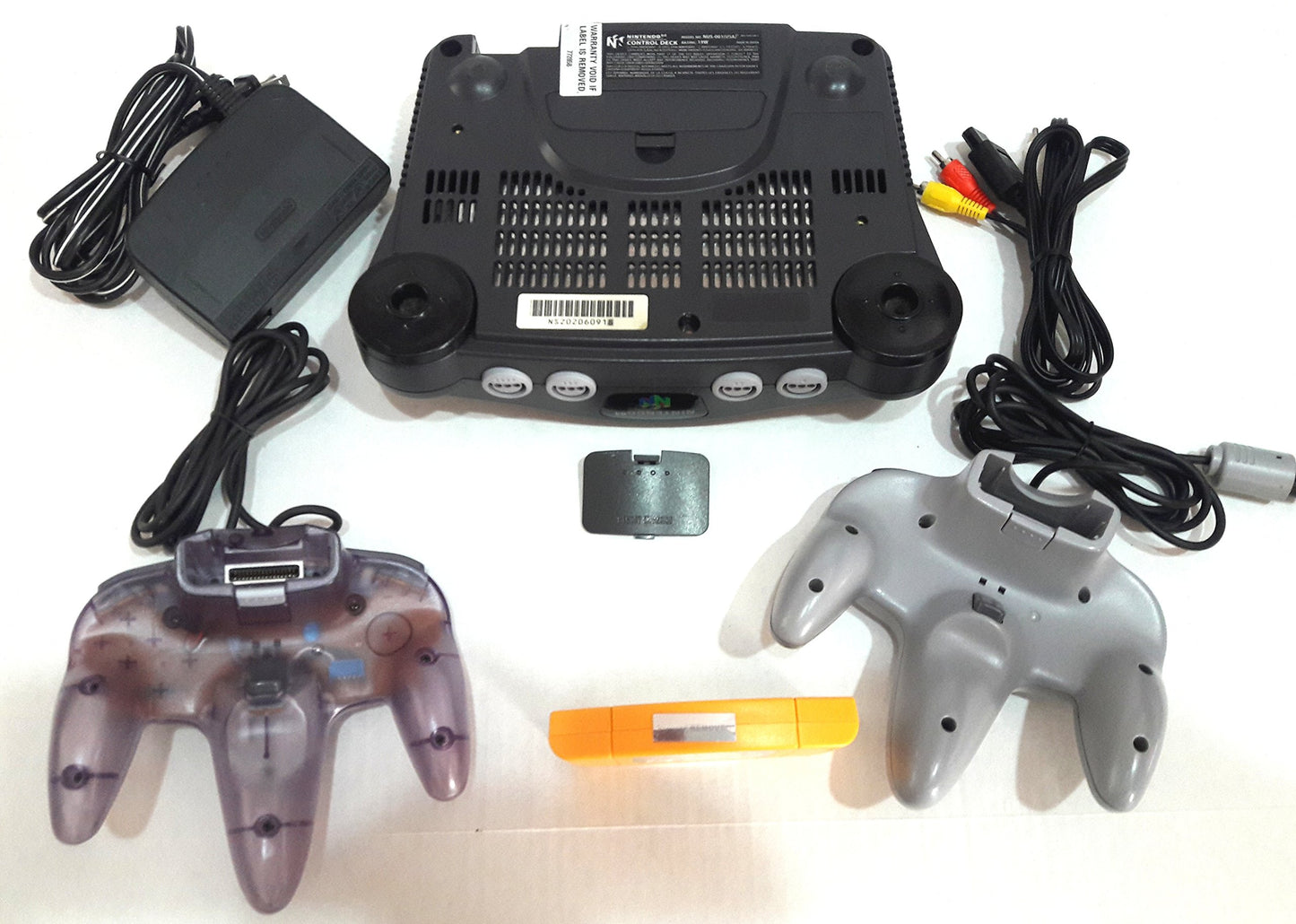 Nintendo 64 Console With Donkey Kong 64 Game & 2 Controllers
