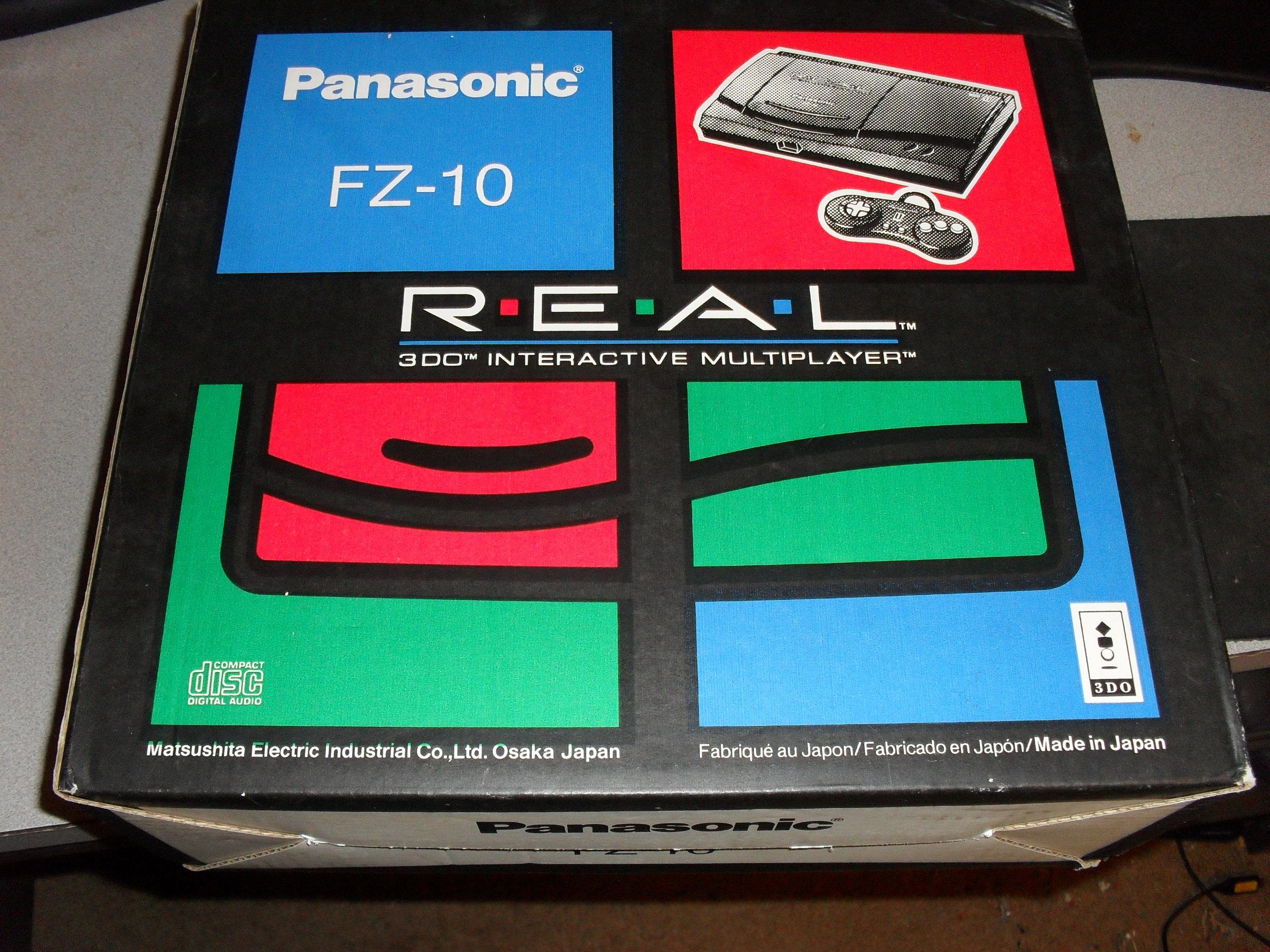 Panasonic 3DO FZ-10 Video Game Console – Ravenholm Electronics